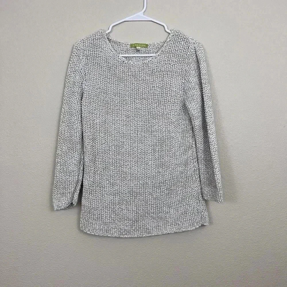 Sigrid Olsen Womens Sweater Size S Pullover Chunky Knit - Picture 1 of 11